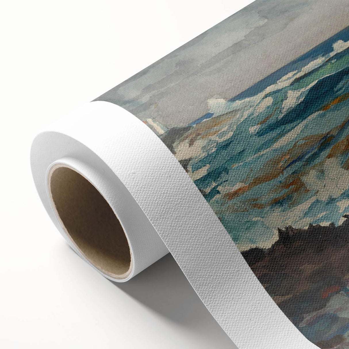 Seascape Realism Art – Waves at Nassau Fine Art Realism Print