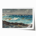 Seascape Realism Art – Waves at Nassau Fine Art Realism Print