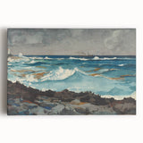 Seascape Realism Art – Waves at Nassau Fine Art Realism Print