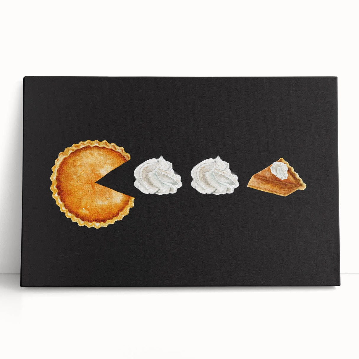 Large black and white stretched canvas featuring a minimalist autumn tree, ideal for kitchen wall art or bedroom decor.