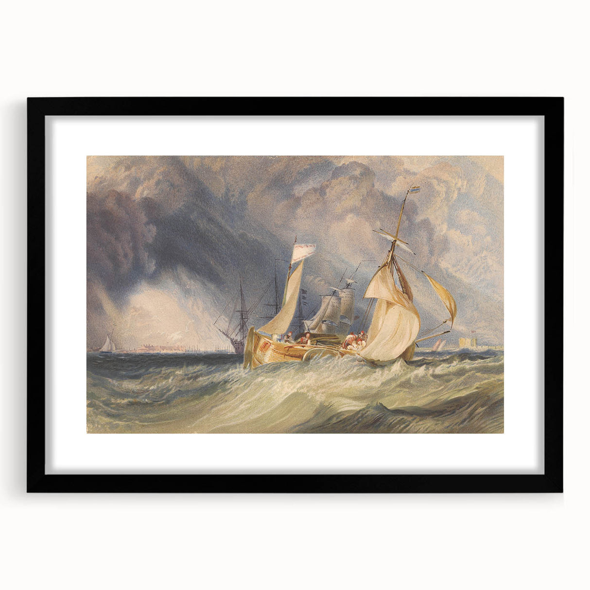 Famous Romantic Era Art: Sailing on the Humber