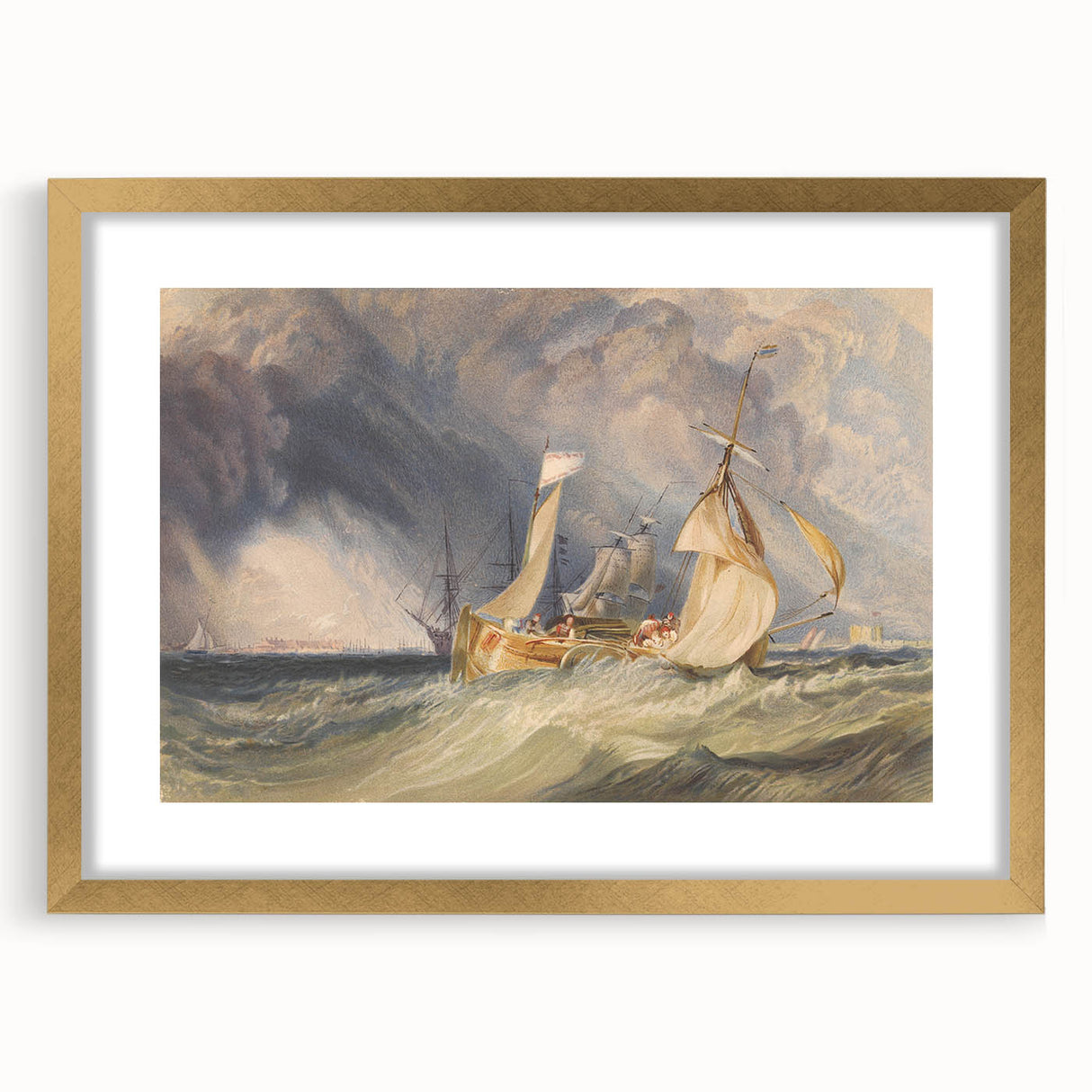 Famous Romantic Era Art: Sailing on the Humber