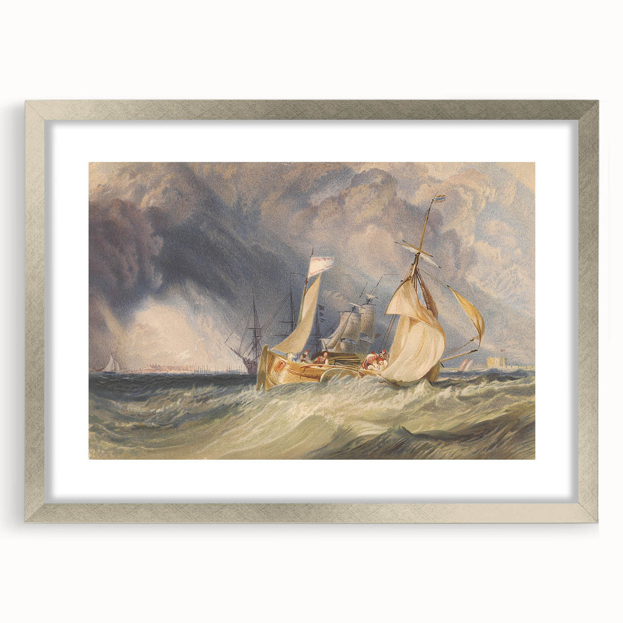 Famous Romantic Era Art: Sailing on the Humber
