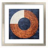 Geometric Circle Living Room Wall Art - Modern Canvas Print