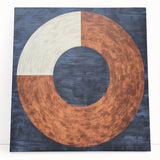 Geometric Circle Living Room Wall Art - Modern Canvas Print