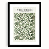 Abstract floral artwork framed in black, featuring vibrant colors and intricate designs, perfect for modern home decor or gallery display.