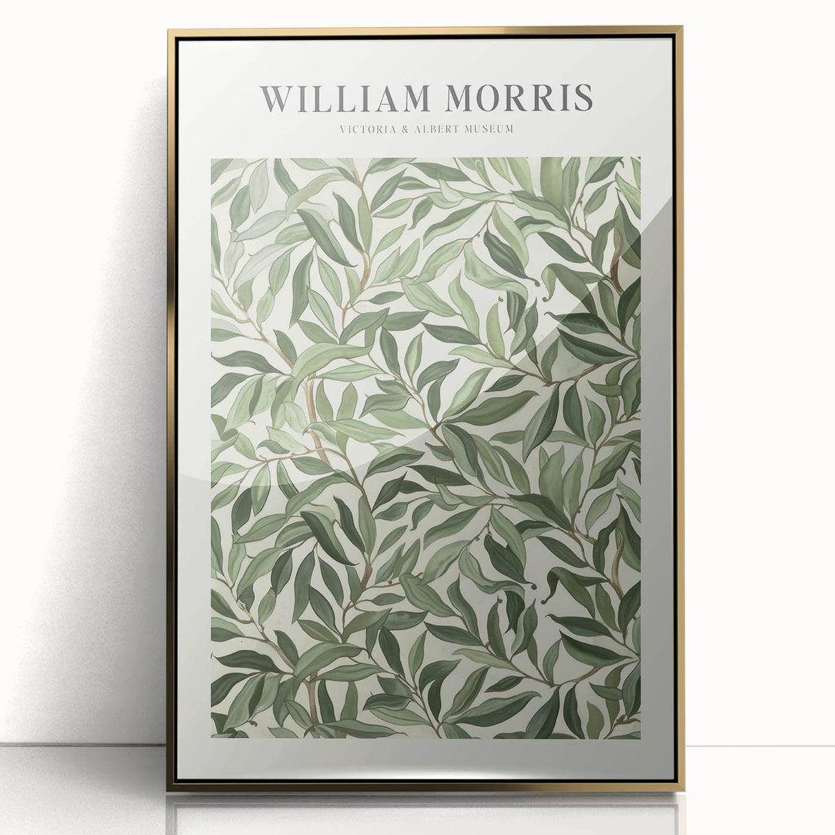 Abstract floral design framed in acrylic with a gold border, showcasing vibrant colors and intricate patterns, perfect for modern home decor. Ideal for adding a touch of elegance to any space.
