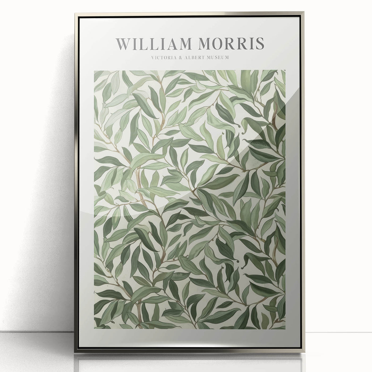 Framed acrylic artwork showcasing vibrant abstract floral designs in silver tones, perfect for modern home decor, enhancing any living space with elegance.