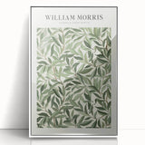 Framed acrylic artwork featuring an abstract floral design in vibrant colors, displayed against a white backdrop to enhance its modern aesthetic. Ideal for contemporary home decor.