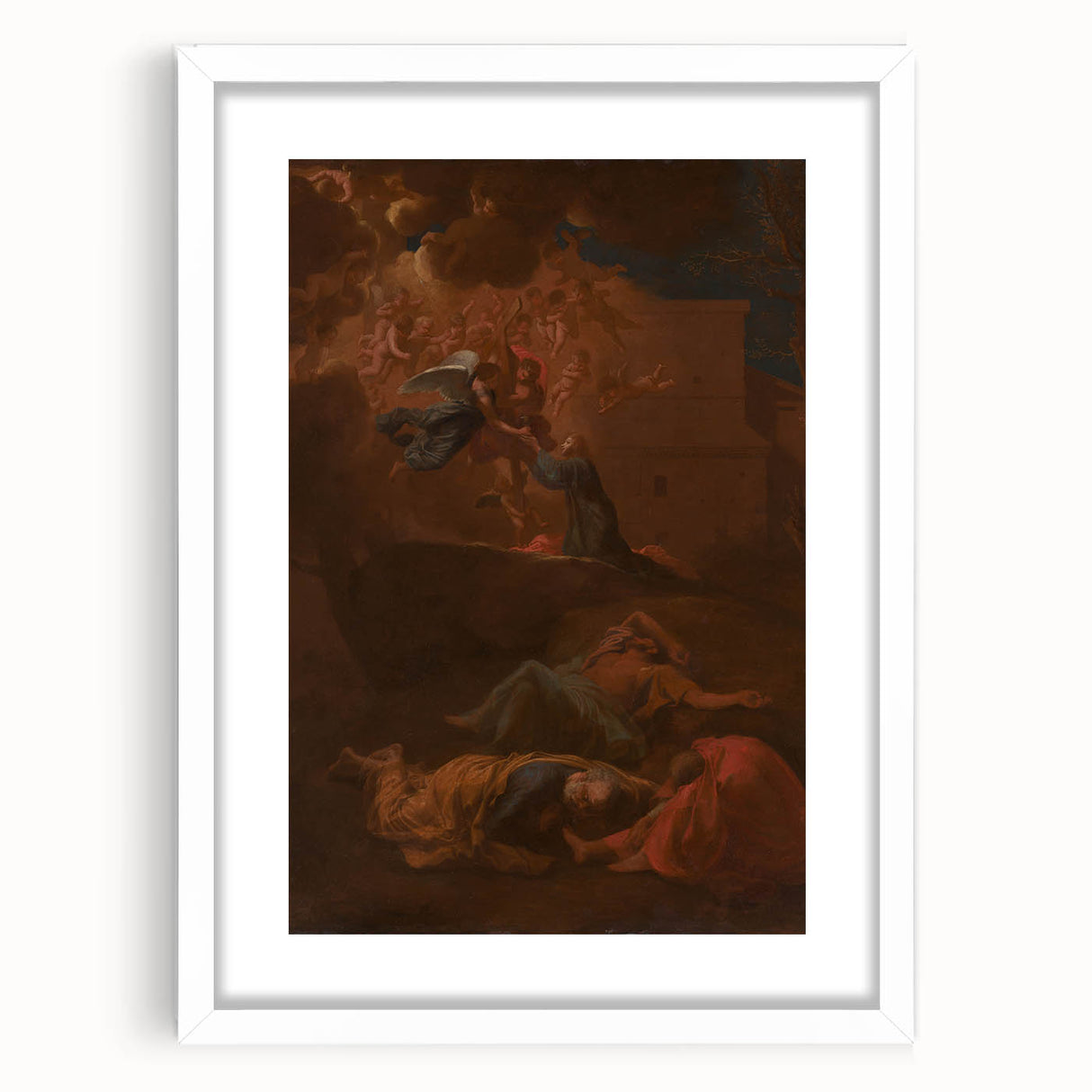 Divine Baroque Vision - Spiritual Classic Art Print