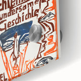 Expressionist Wall Art: Vibrant Abstract Emotional Burst