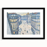 Impressionist Cityscape Wall Art - Caillebotte Paris Street View Print