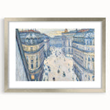 Impressionist Cityscape Wall Art - Caillebotte Paris Street View Print