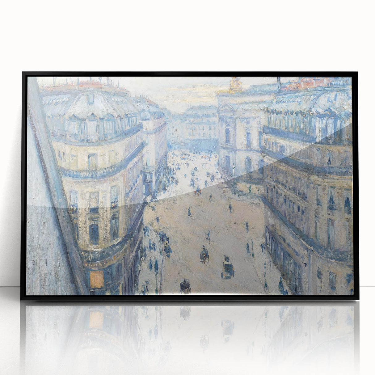 Impressionist Cityscape Wall Art - Caillebotte Paris Street View Print