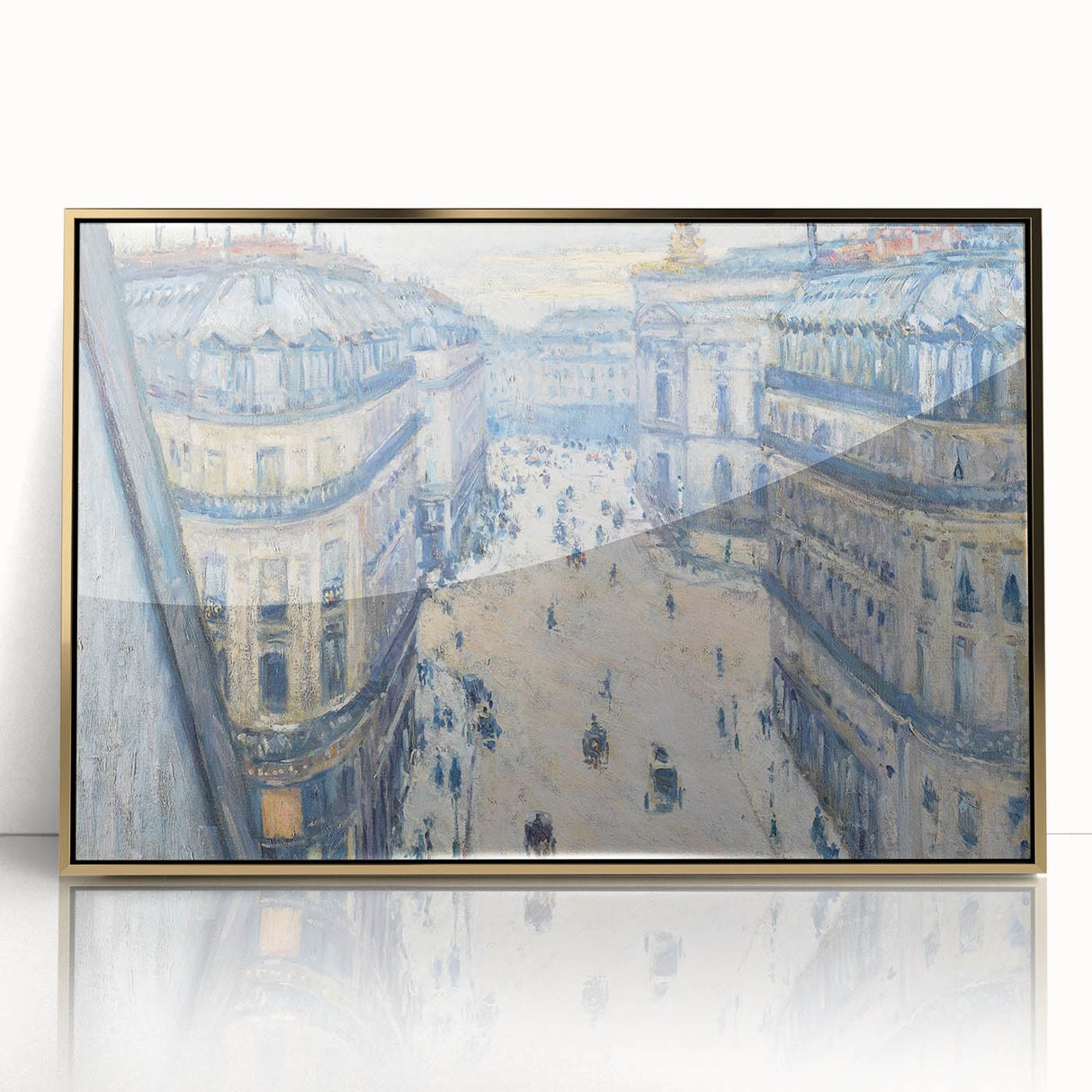 Impressionist Cityscape Wall Art - Caillebotte Paris Street View Print