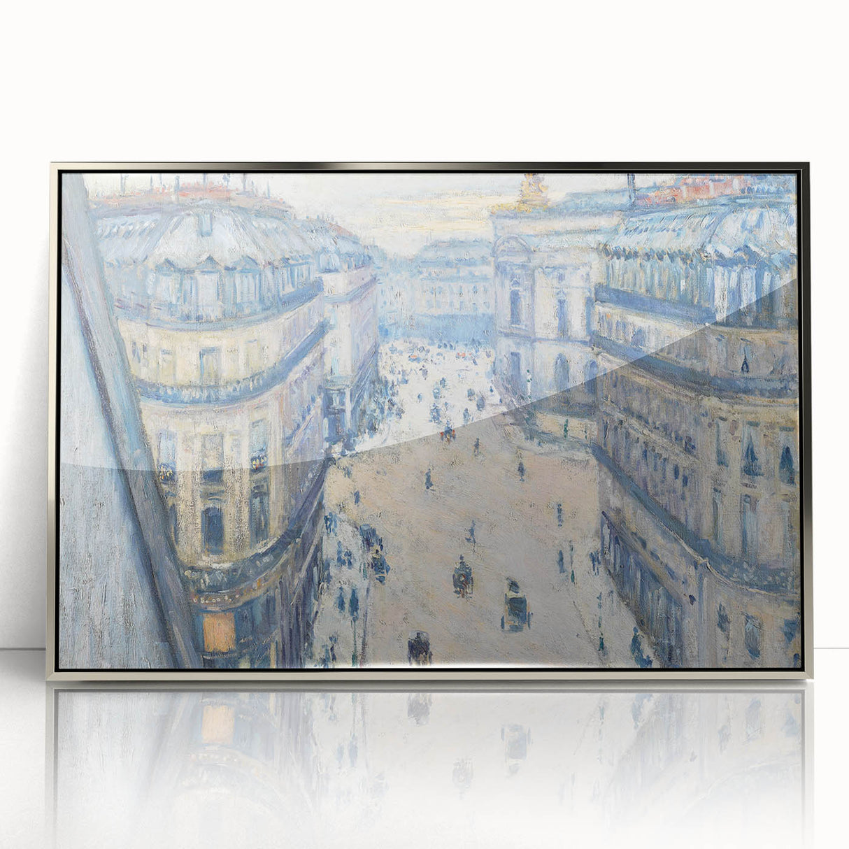 Impressionist Cityscape Wall Art - Caillebotte Paris Street View Print