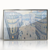 Impressionist Cityscape Wall Art - Caillebotte Paris Street View Print