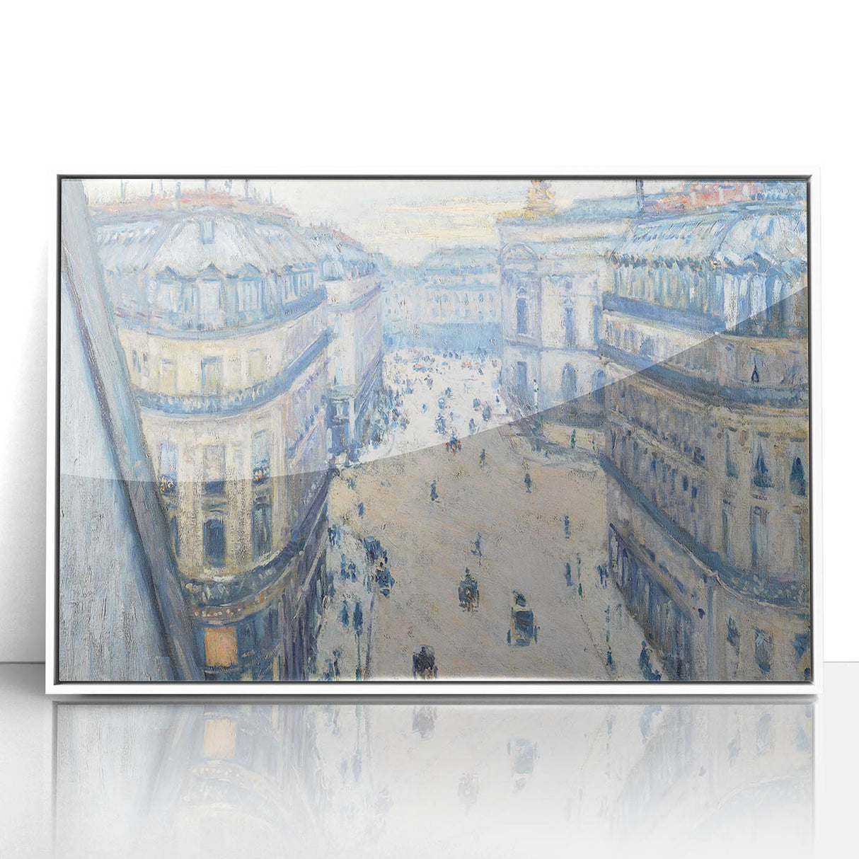 Impressionist Cityscape Wall Art - Caillebotte Paris Street View Print