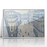 Impressionist Cityscape Wall Art - Caillebotte Paris Street View Print