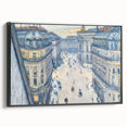 Impressionist Cityscape Wall Art - Caillebotte Paris Street View Print