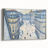 Impressionist Cityscape Wall Art - Caillebotte Paris Street View Print