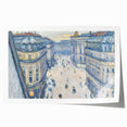 Impressionist Cityscape Wall Art - Caillebotte Paris Street View Print