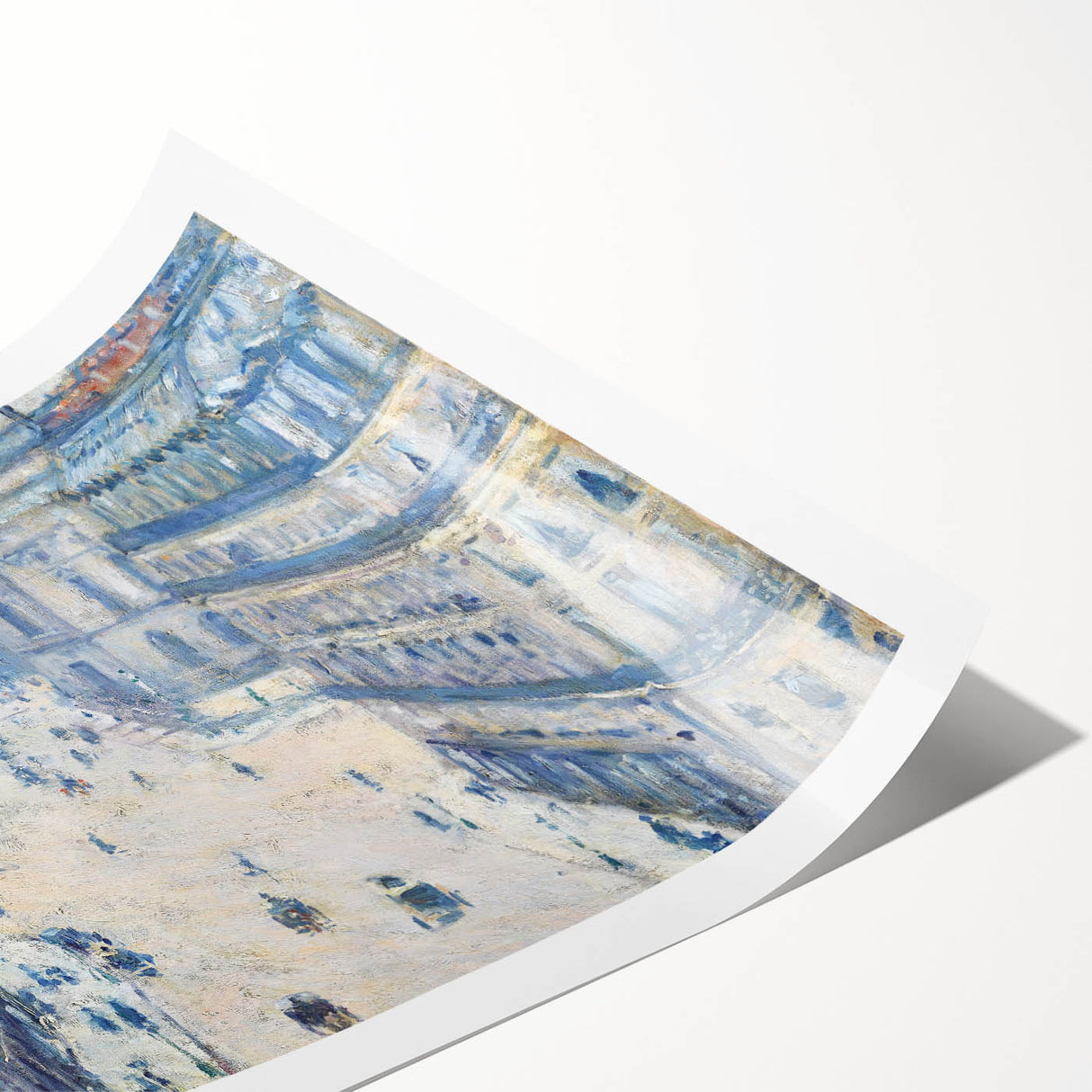 Impressionist Cityscape Wall Art - Caillebotte Paris Street View Print