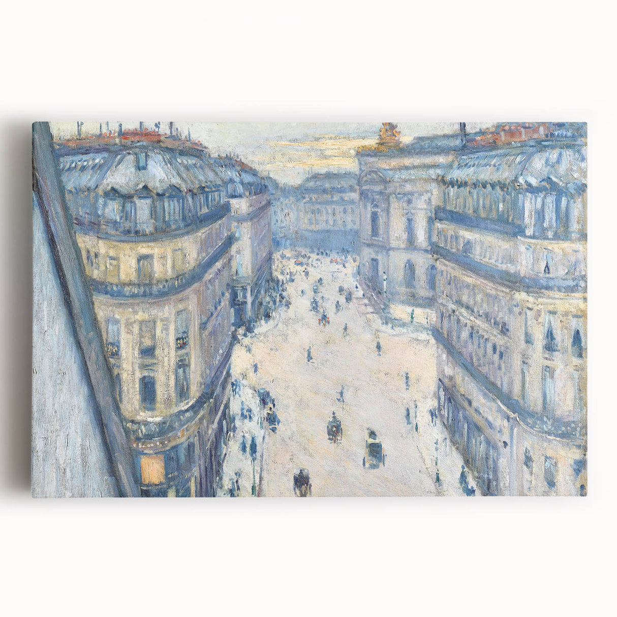 Impressionist Cityscape Wall Art - Caillebotte Paris Street View Print