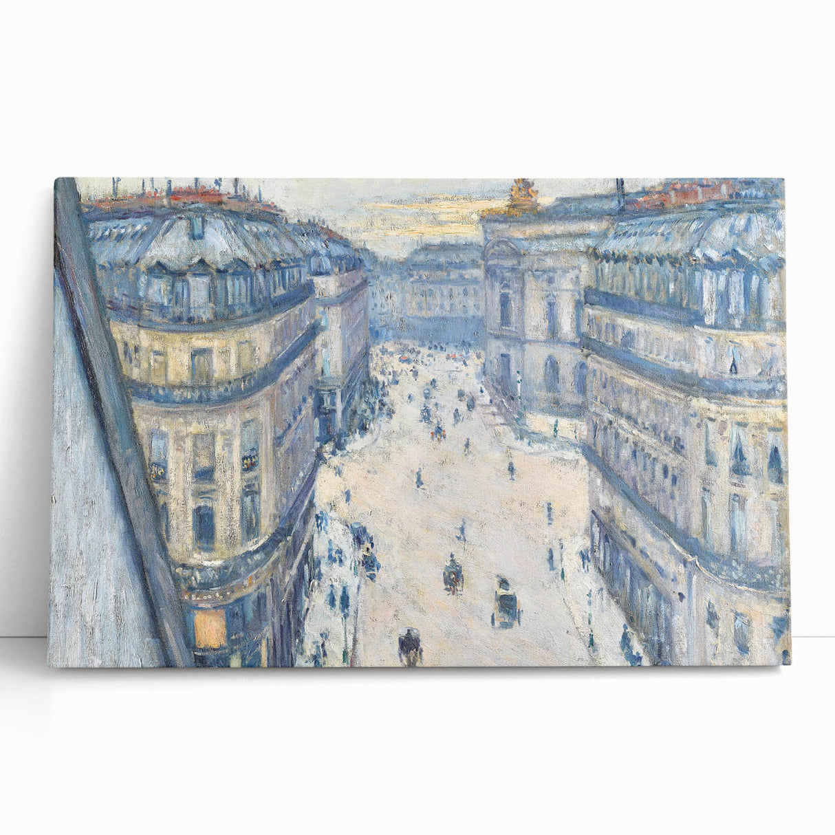 Impressionist Cityscape Wall Art - Caillebotte Paris Street View Print