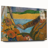 The Painter of Sunflowers - Iconic Modern Wall Art in Warm Tones
