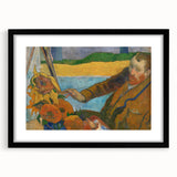 The Painter of Sunflowers - Iconic Modern Wall Art in Warm Tones
