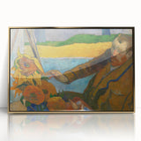 The Painter of Sunflowers - Iconic Modern Wall Art in Warm Tones