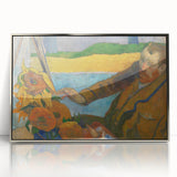 The Painter of Sunflowers - Iconic Modern Wall Art in Warm Tones