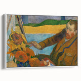 The Painter of Sunflowers - Iconic Modern Wall Art in Warm Tones