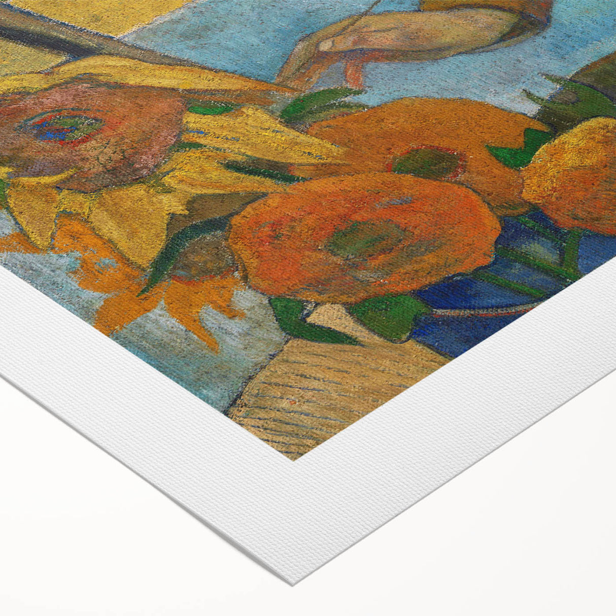 The Painter of Sunflowers - Iconic Modern Wall Art in Warm Tones