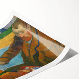 The Painter of Sunflowers - Iconic Modern Wall Art in Warm Tones