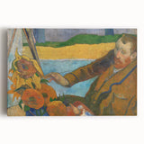 The Painter of Sunflowers - Iconic Modern Wall Art in Warm Tones