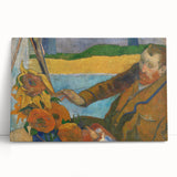 The Painter of Sunflowers - Iconic Modern Wall Art in Warm Tones