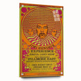 Jimi Hendrix Psychedelic Poster – Vintage Fillmore East Wall Art