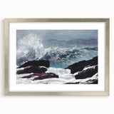 Realism Art Print of Ocean Waves – Northeaster by Winslow Homer