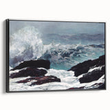 Realism Art Print of Ocean Waves – Northeaster by Winslow Homer