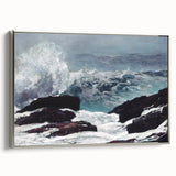 Realism Art Print of Ocean Waves – Northeaster by Winslow Homer