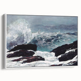 Realism Art Print of Ocean Waves – Northeaster by Winslow Homer