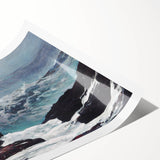 Realism Art Print of Ocean Waves – Northeaster by Winslow Homer