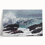 Realism Art Print of Ocean Waves – Northeaster by Winslow Homer