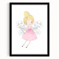 Magical Fairy Princess Wall Art - Girls Room & Nursery Decor