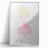 Magical Fairy Princess Wall Art - Girls Room & Nursery Decor