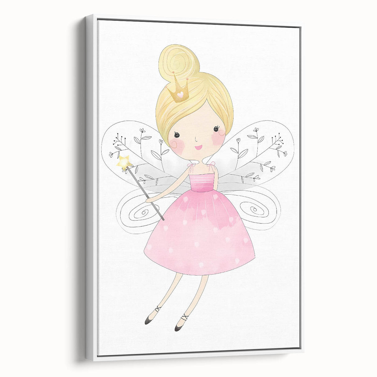 Magical Fairy Princess Wall Art - Girls Room & Nursery Decor