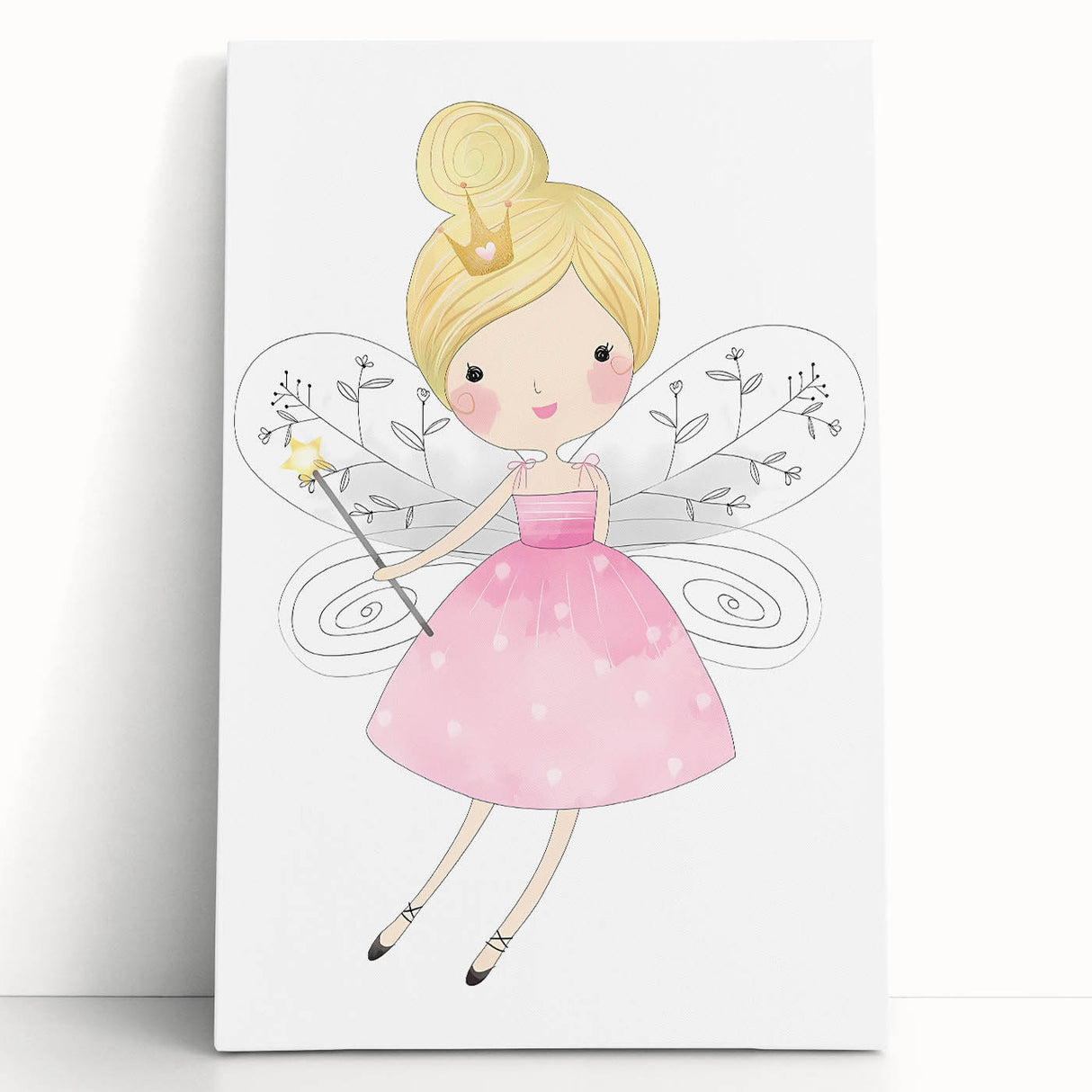 Magical Fairy Princess Wall Art - Girls Room & Nursery Decor