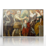Historical Romanticism Canvas: Henri IV and Marie de’ Medici by Delacroix